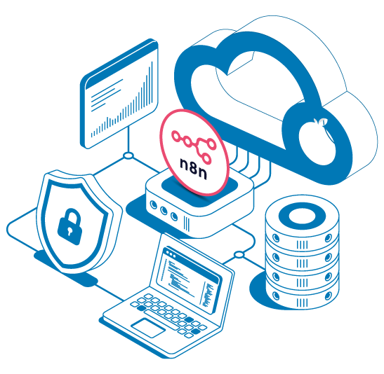 Bangun Workflow Otomatisasi dengan n8n Shared Hosting BOC